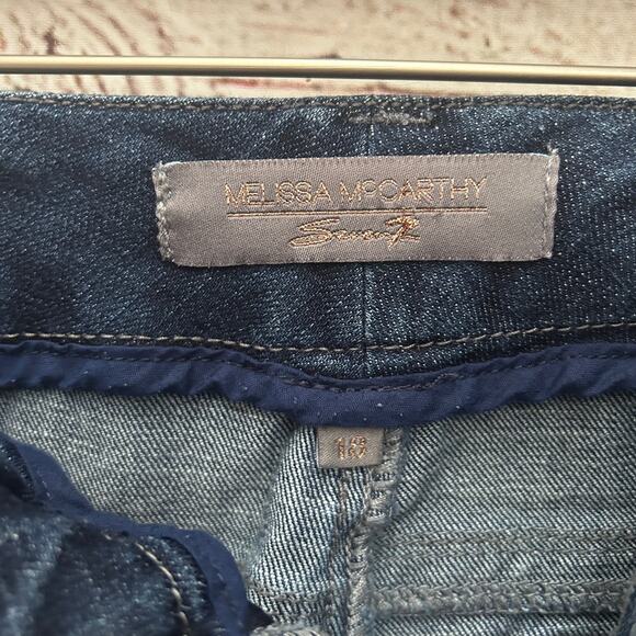 SEVEN 7 Melissa McCarthy Slim Boot Dark Wash Jeans Sz 18 - Picture 4 of 6